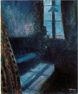 Edvard Munch - Night in Saint-Cloud (1890)
