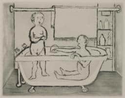 Children in Tub 1994 by Louise Bourgeois 1911-2010