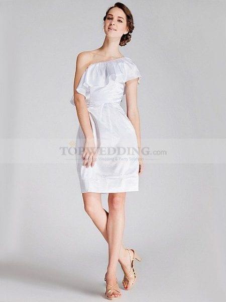 One-Shoulder-Ruffled-Short-Column-Bridesmaid-Dress-0114084
